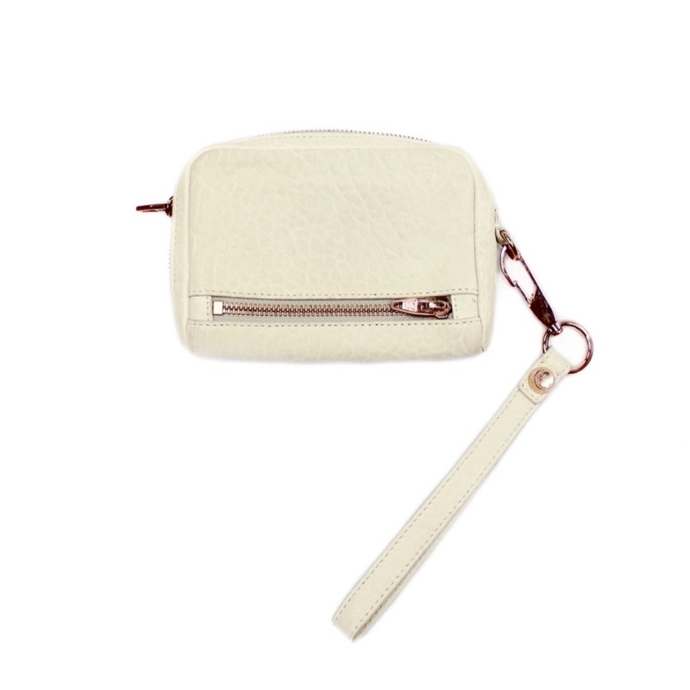 ALEXANDER WANG Fumo Leather Wallet Wristlet